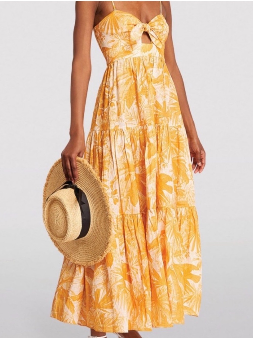 Zimmermann Mae Linen Maxi Dress